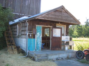 Milk House View from NW