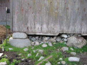Detail Foundation and Sill